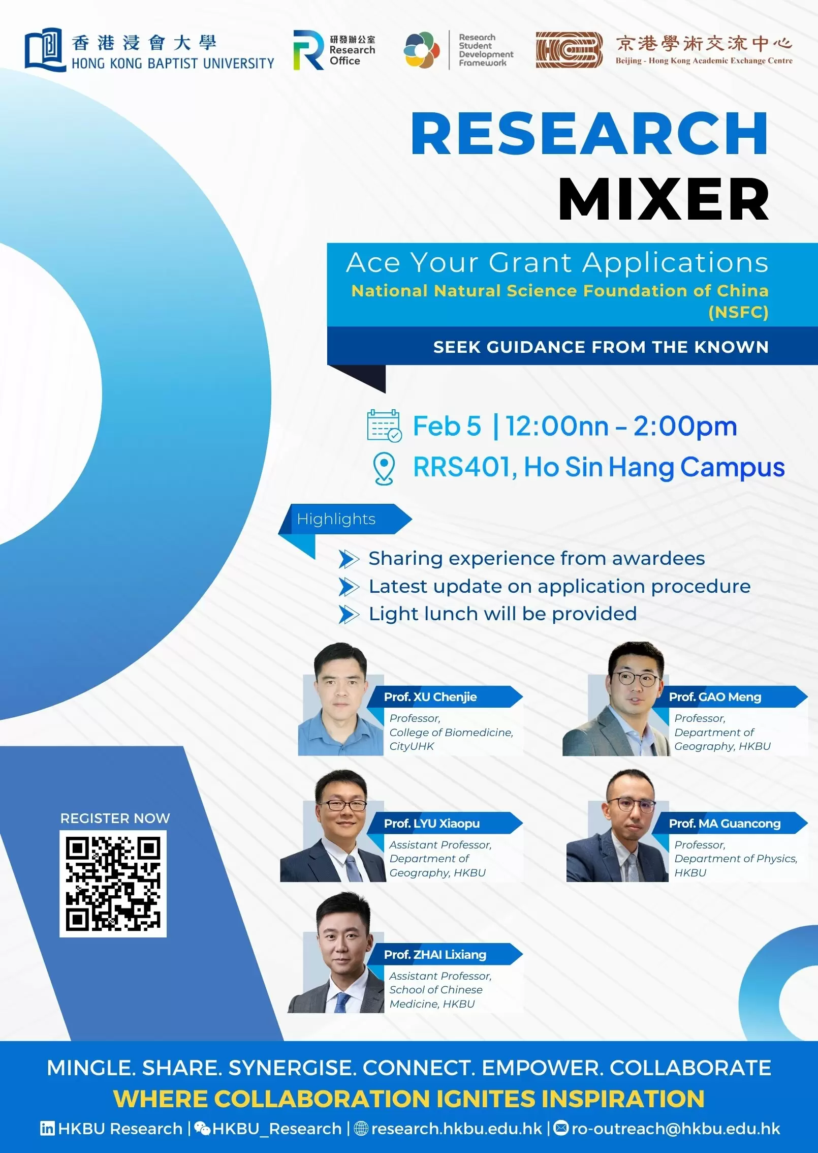 Research Mixer – Ace Your Grant Applications (NSFC)